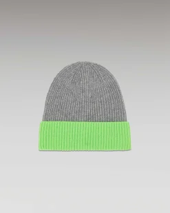 Bonnet A Revers Bicolore