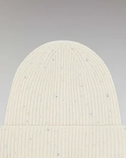 Bonnet A Revers Strass