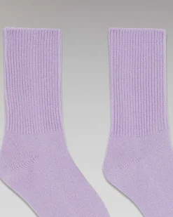 Chaussettes Mi-Hautes A Cotes