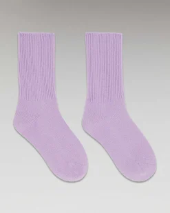 Chaussettes Mi-Hautes A Cotes