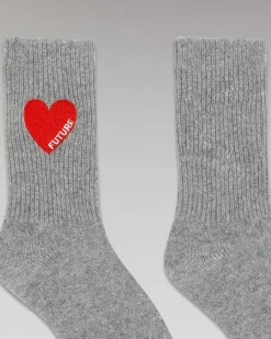 Chaussettes Mi-Hautes Coeur