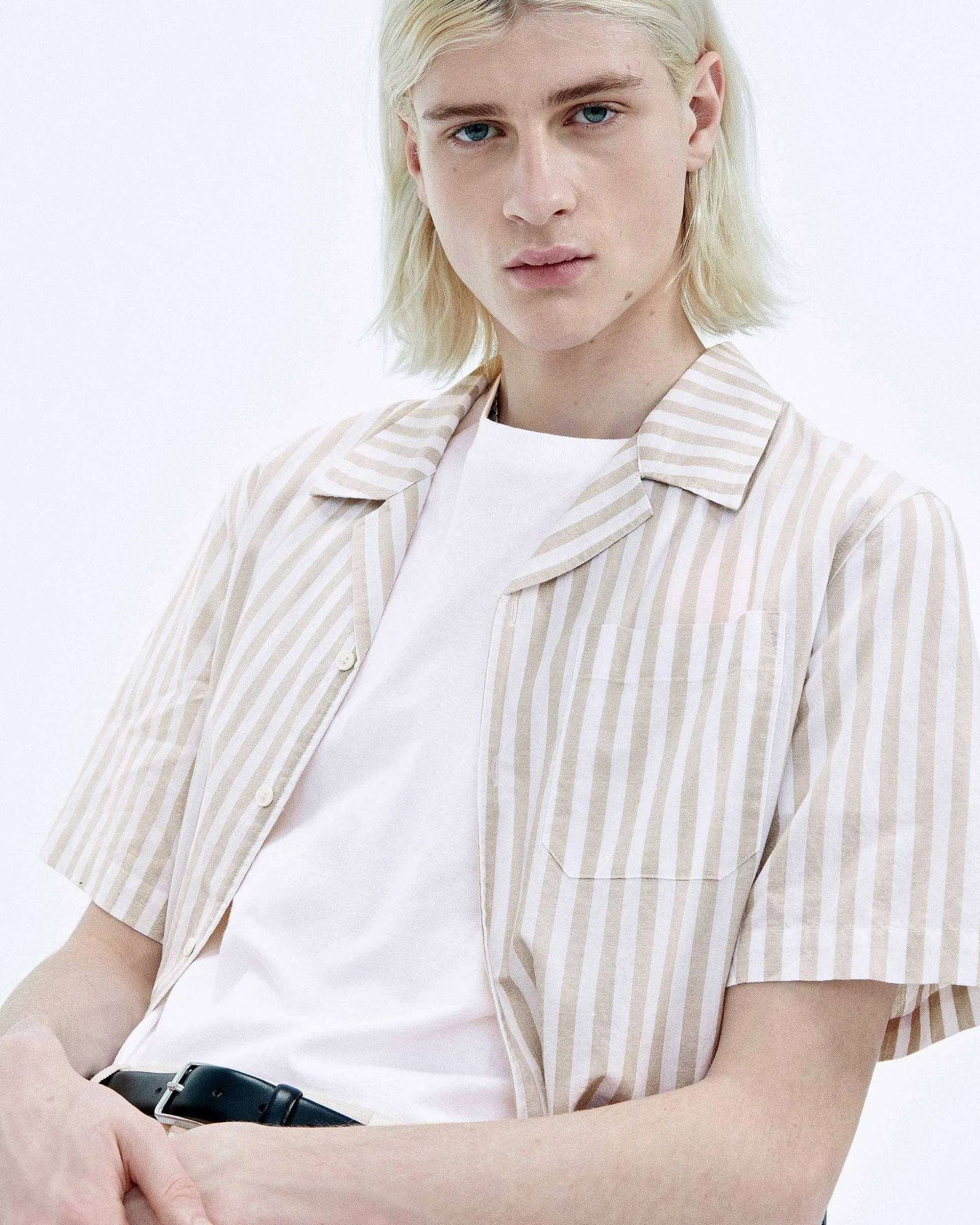 Chemise Manches Courtes Popeline