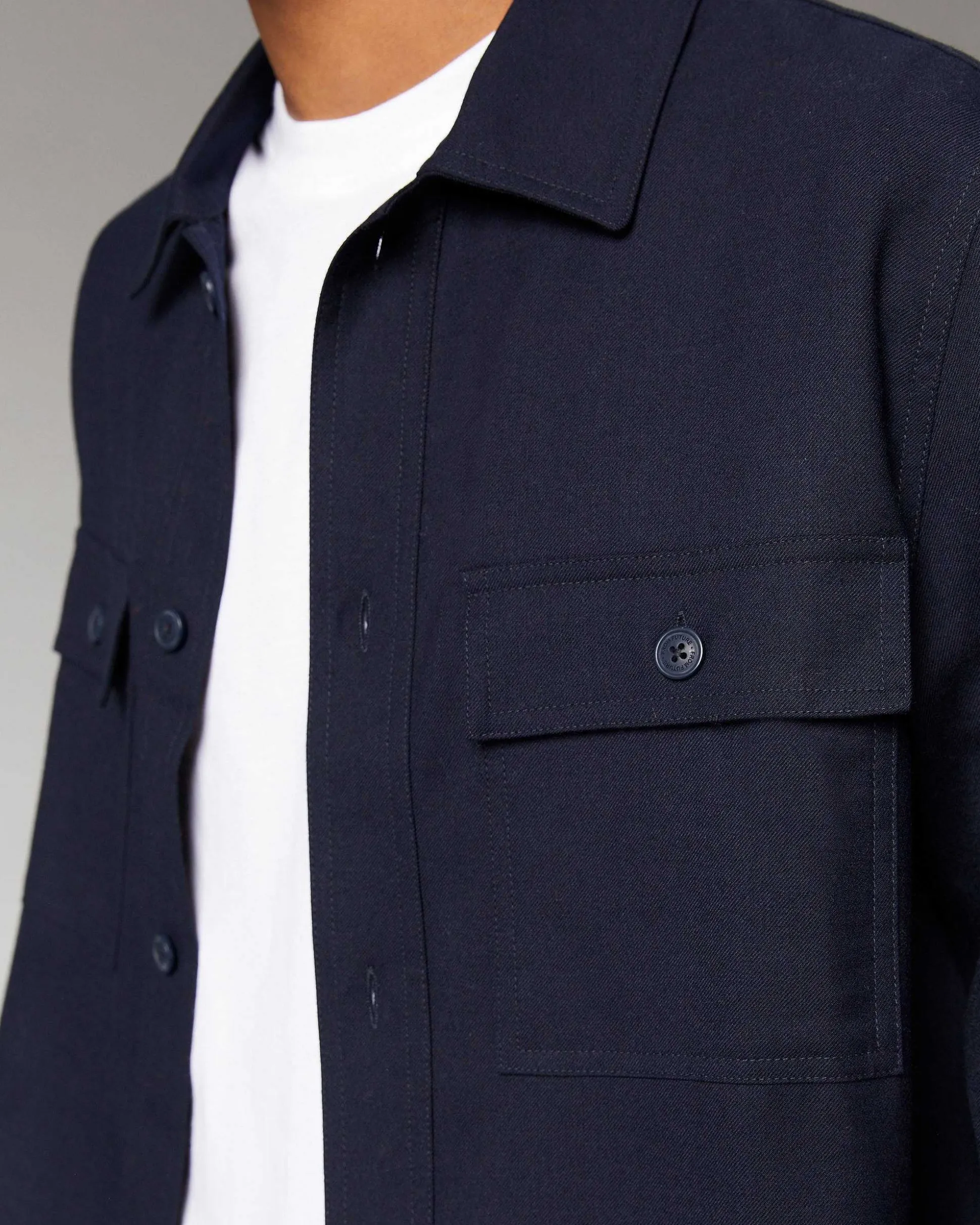 Chemise Regular Poches