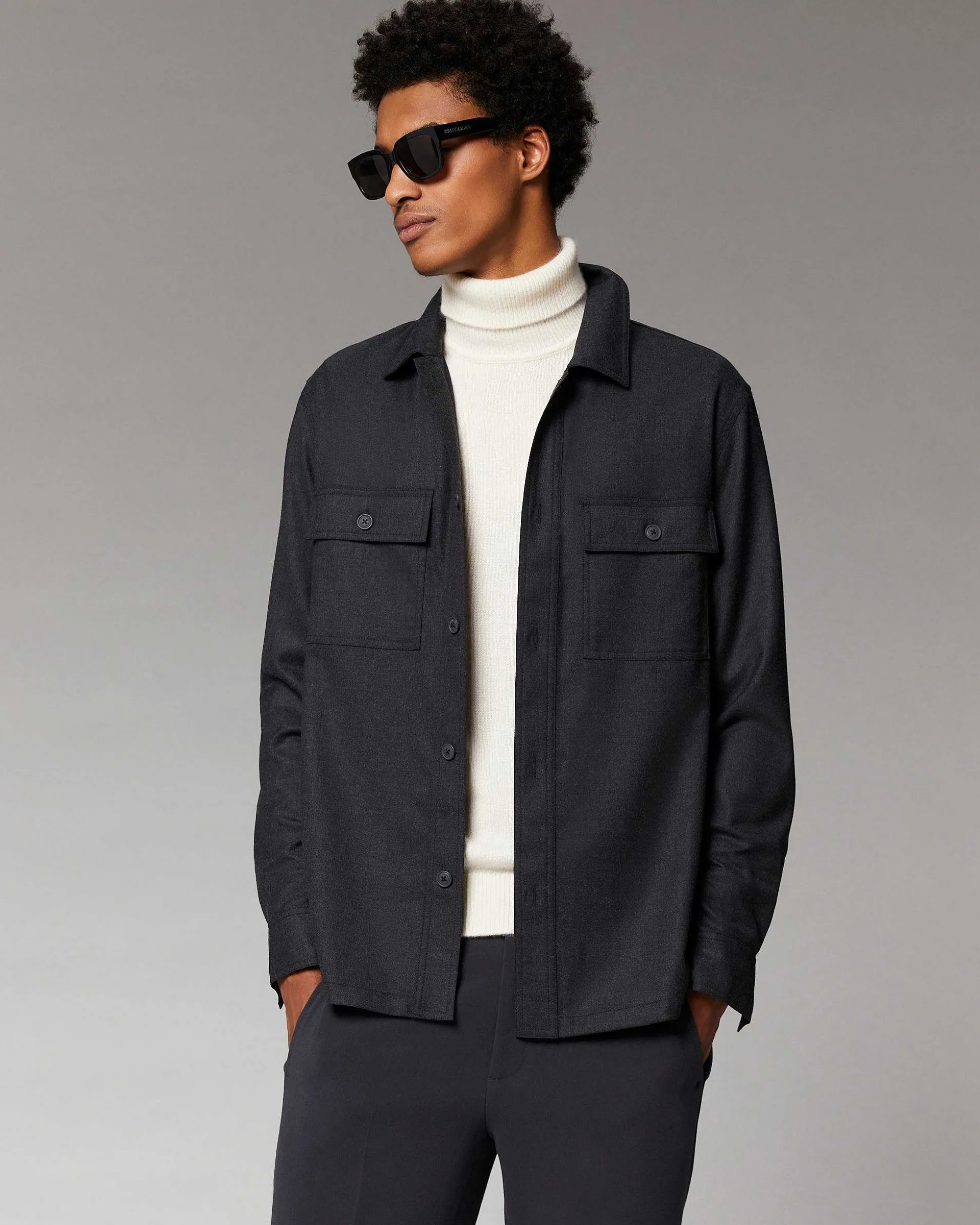 Chemise Regular Poches