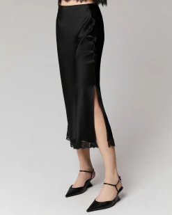 Jupe Mi-Longue Dentelle