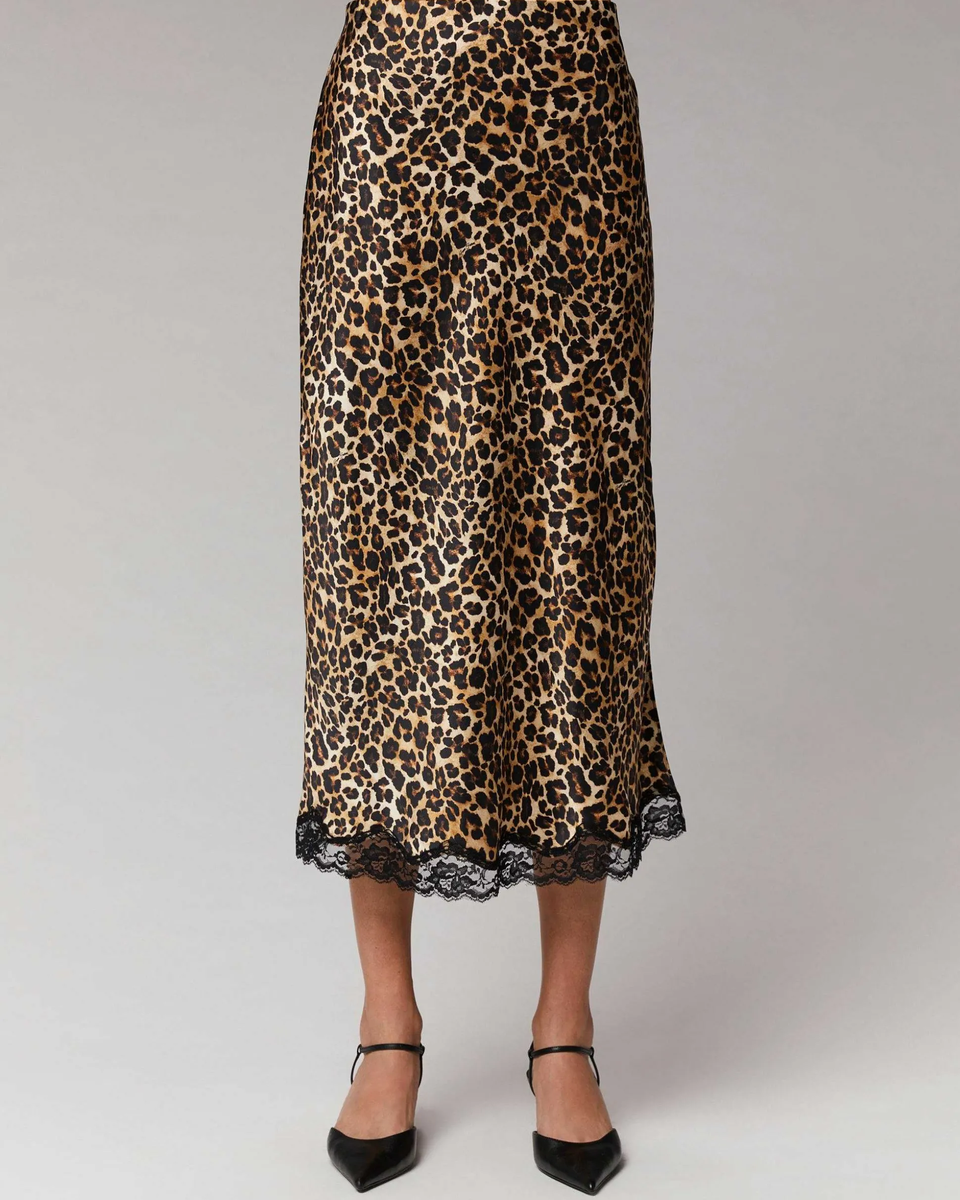 Jupe Mi-Longue Dentelle