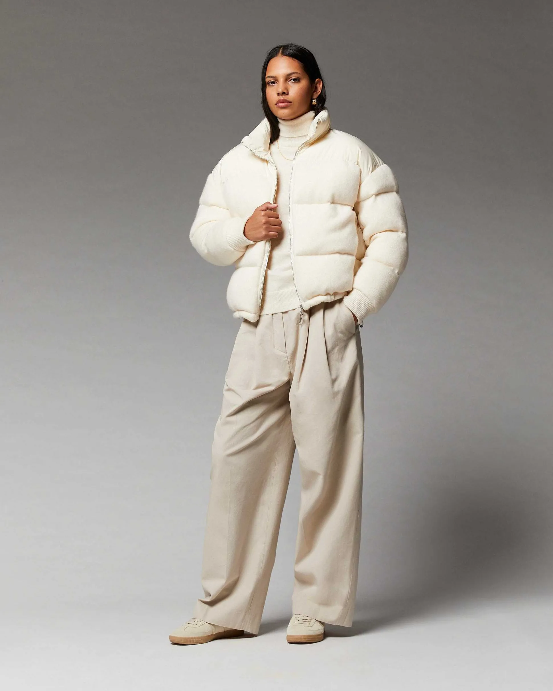 Outerwear Doudoune Bi Matiere