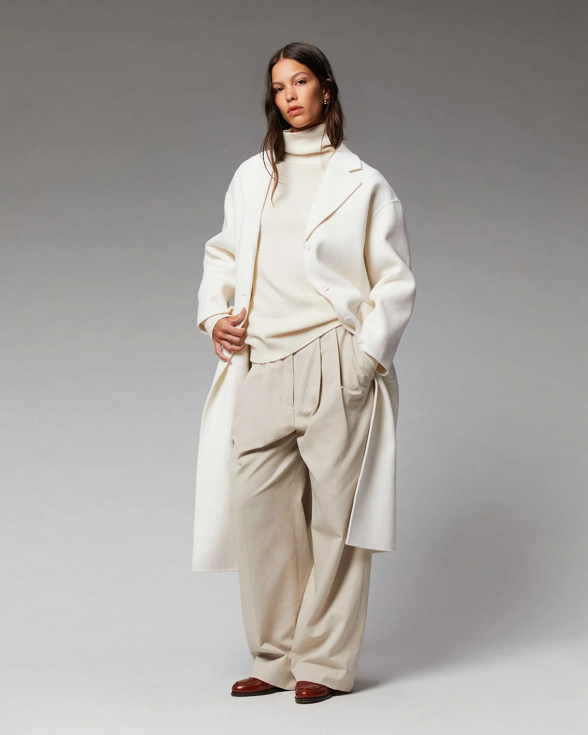 Outerwear Manteau Long Double Face