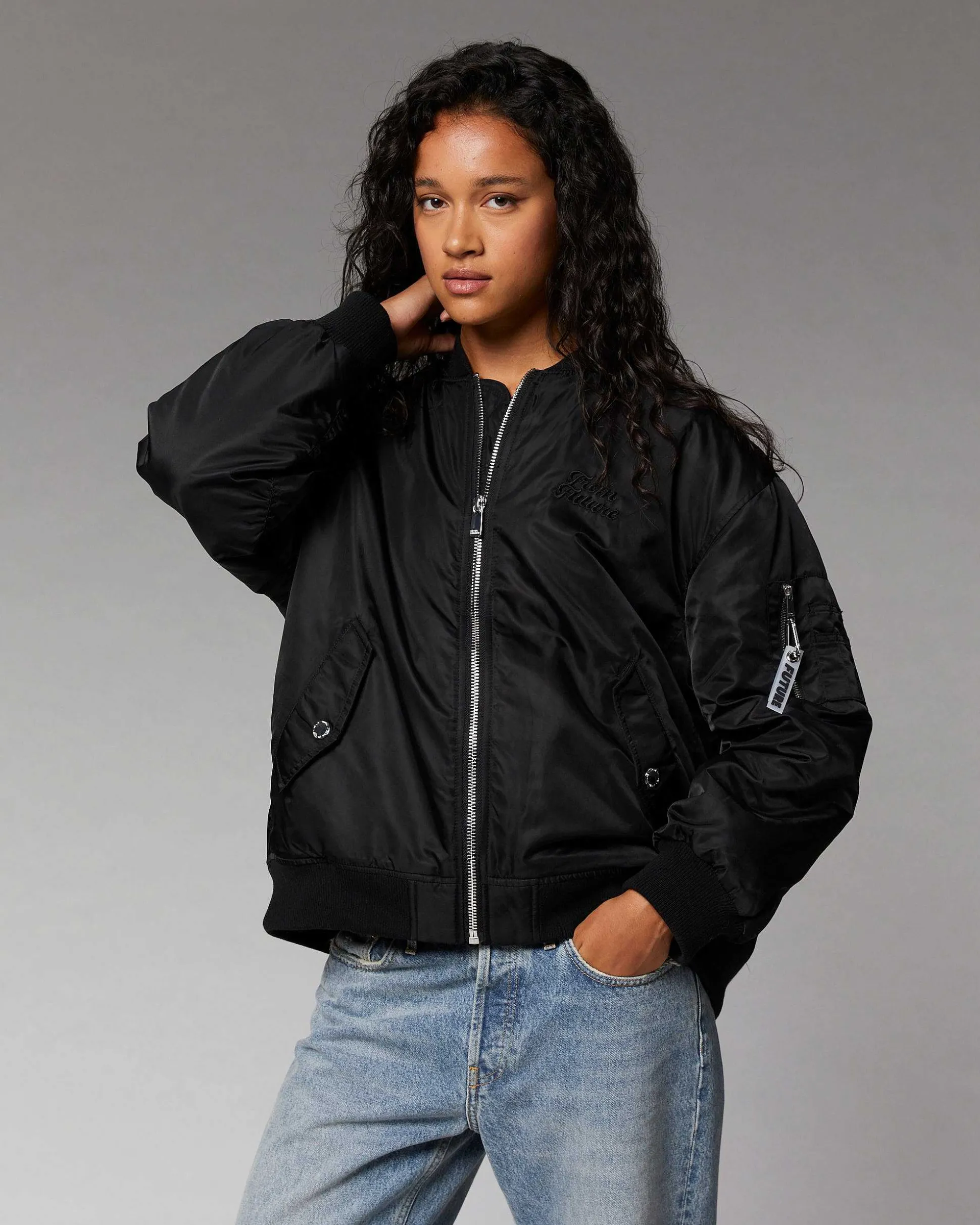 Outerwear Veste Bombers Future Strass