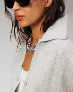 Pull Cardigan A Cotes