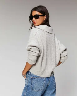 Pull Cardigan A Cotes
