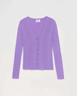 Pull Cardigan A Cotes