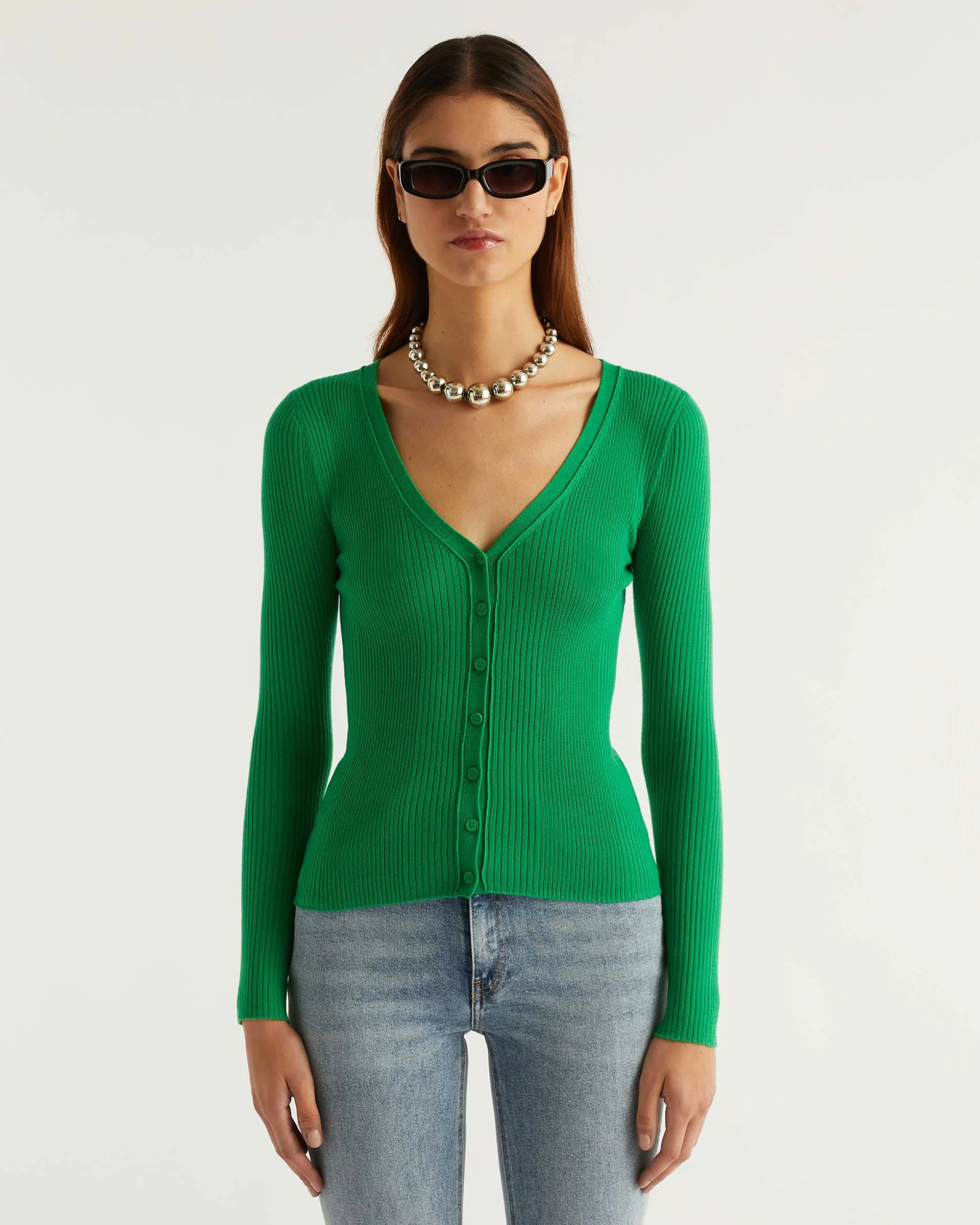 Pull Cardigan A Cotes