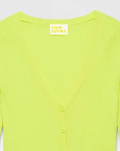 Pull Cardigan A Cotes