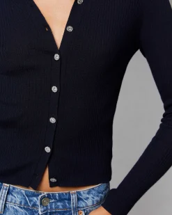 Pull Cardigan Boutons Bijoux