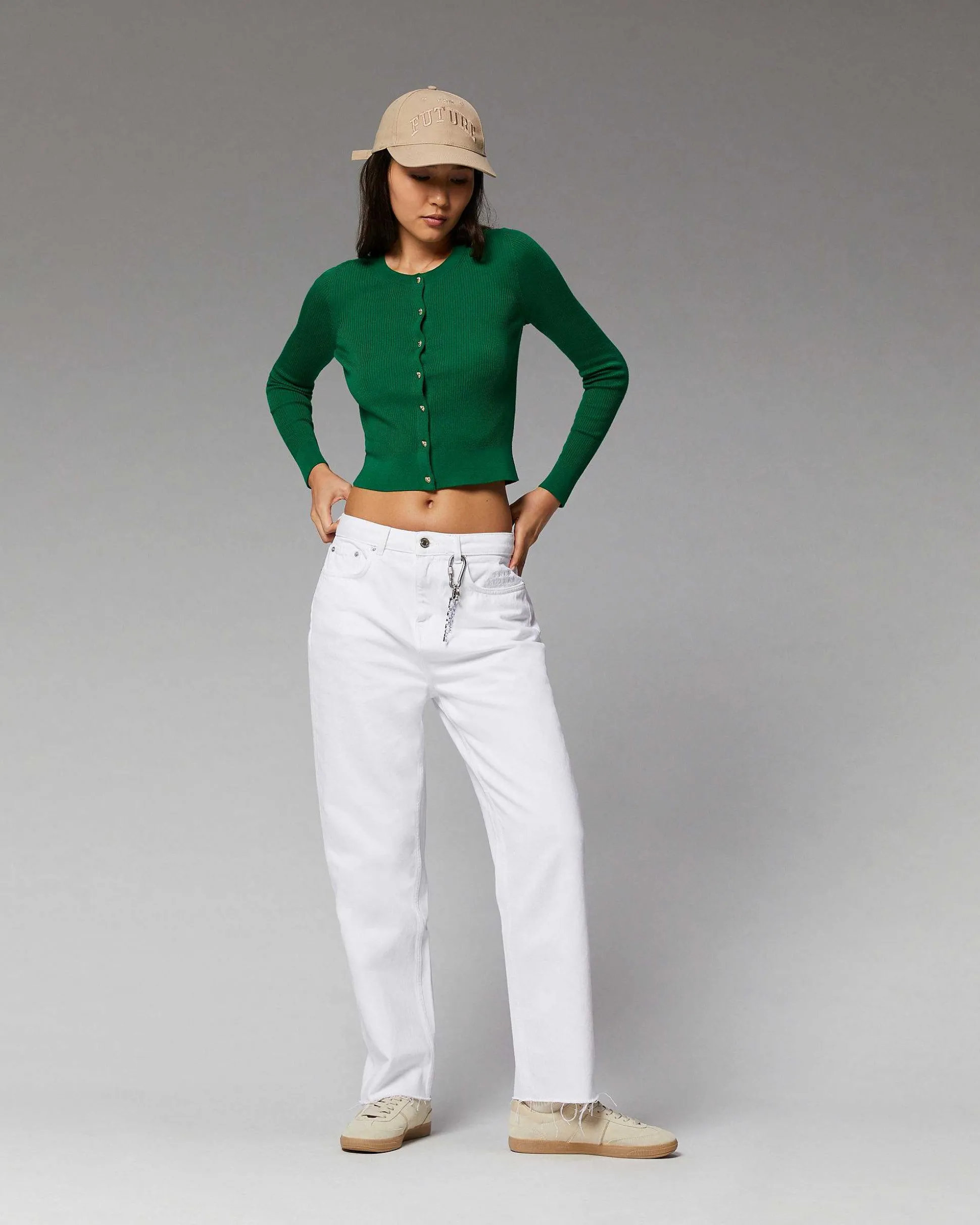 Pull Cardigan Boutons Bijoux