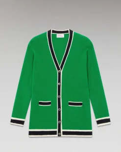 Pull Cardigan Leger