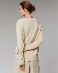 Pull Cardigan Manches Raglan