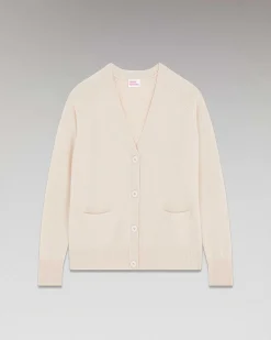 Pull Cardigan Manches Raglan