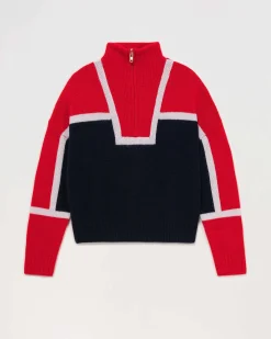 Pull Col Camionneur Bicolore