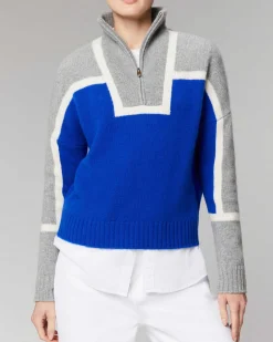 Pull Col Camionneur Bicolore