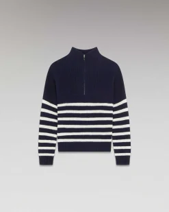 Pull Col Camionneur Mariniere