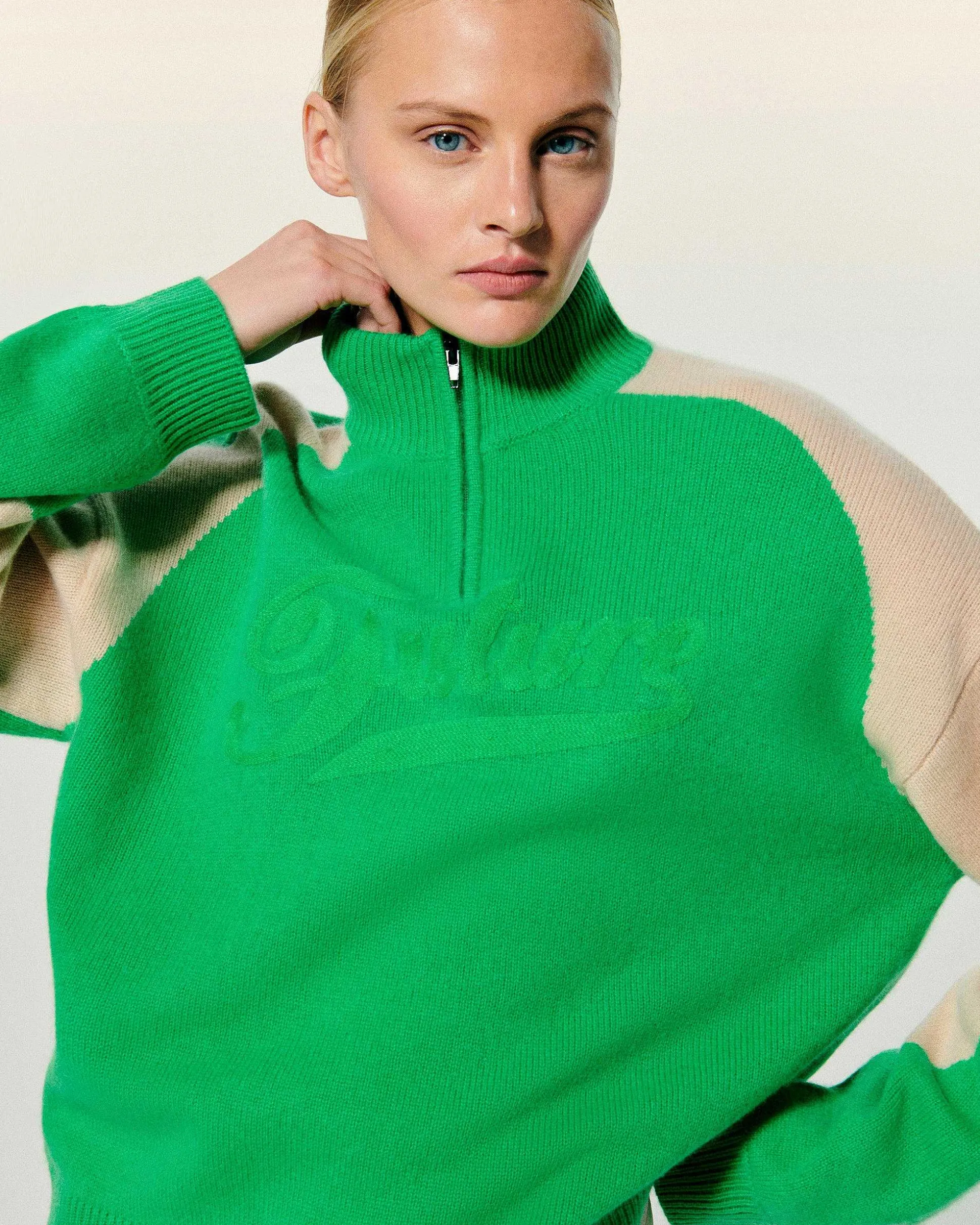 Pull Col Camionneur Tricolore Future