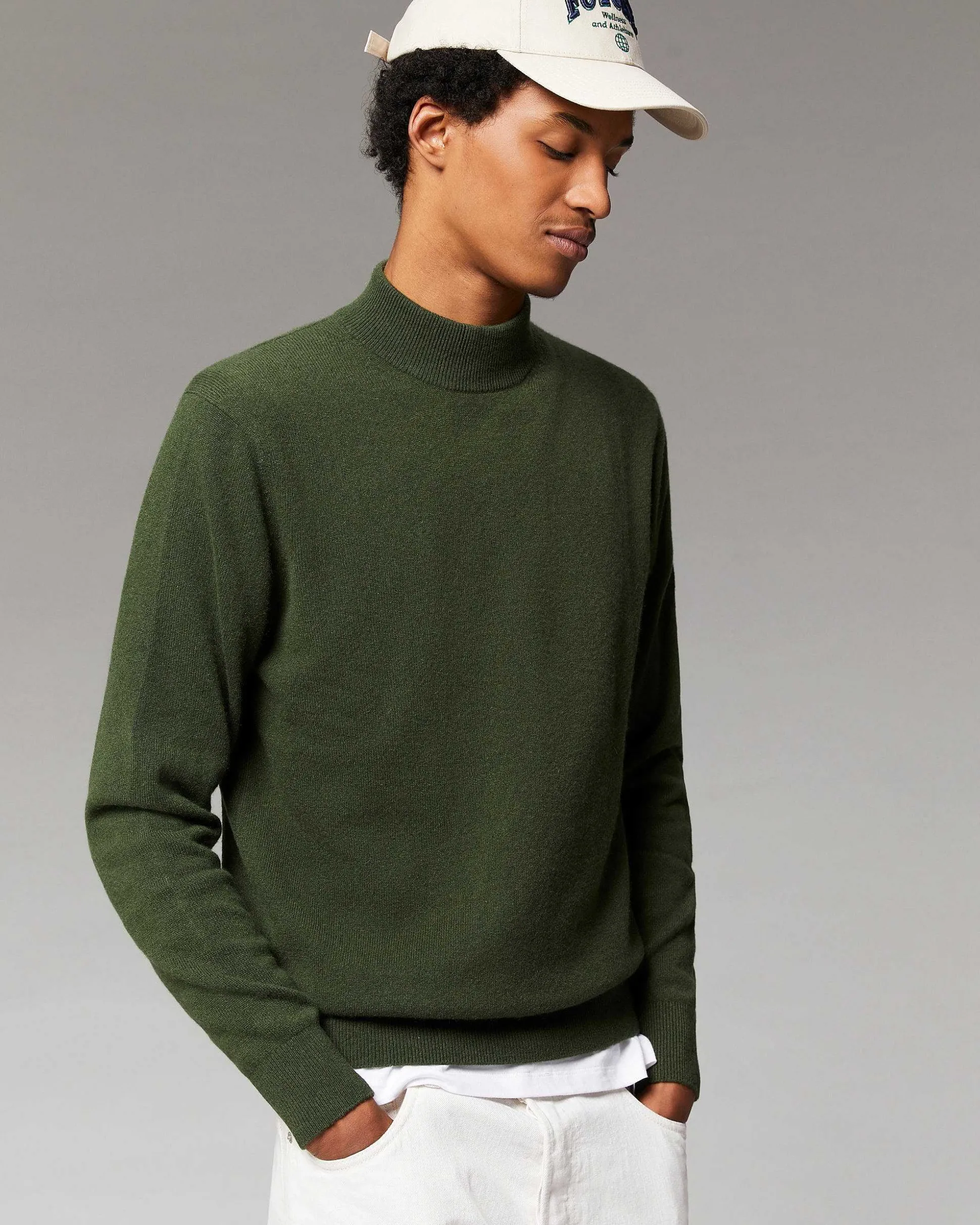 Pull Col Montant Basique Leger