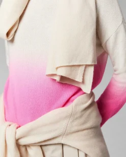 Pull Col Montant Dip Dye Leger