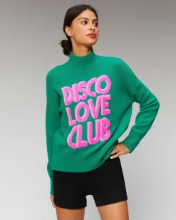 Pull Col Montant Disco Love Club