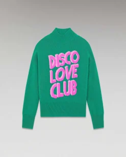 Pull Col Montant Disco Love Club