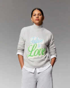 Pull Col Montant Future Is Love