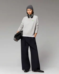 Pull Col Montant Future Leger