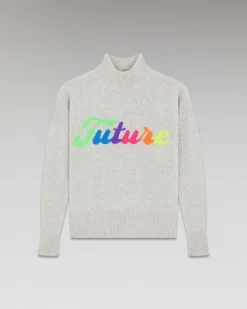 Pull Col Montant Future Multico