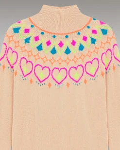 Pull Col Montant Norvegien