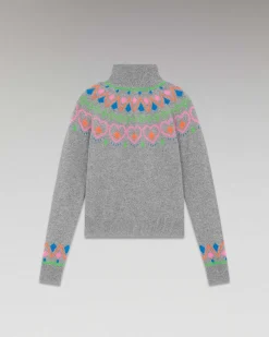 Pull Col Montant Norvegien