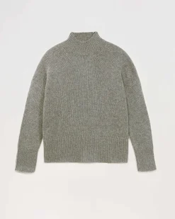 Pull Col Montant Oversize