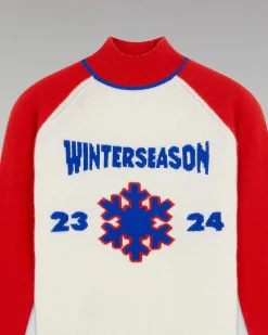 Pull Col Montant Winter Season