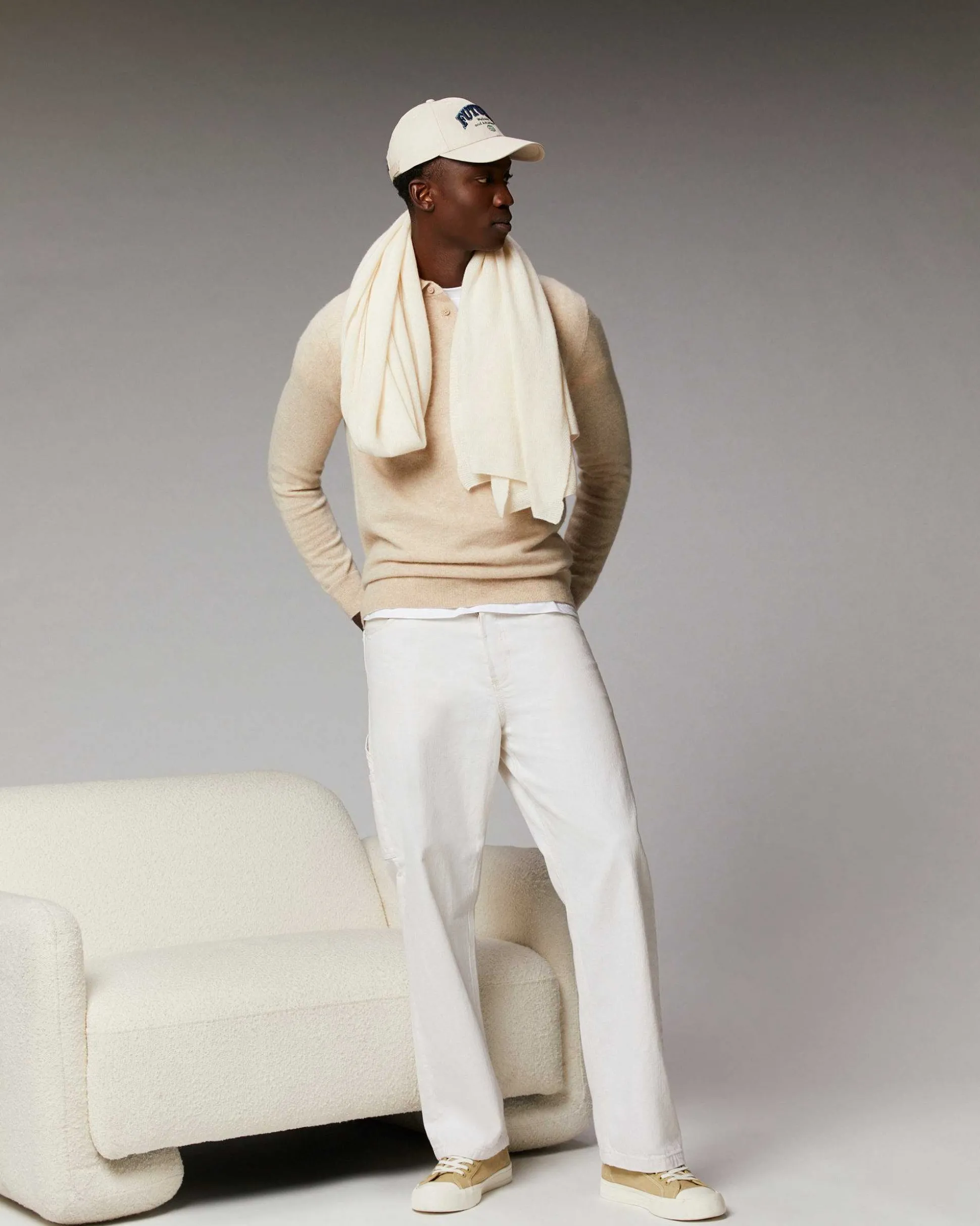 Pull Col Polo Basique