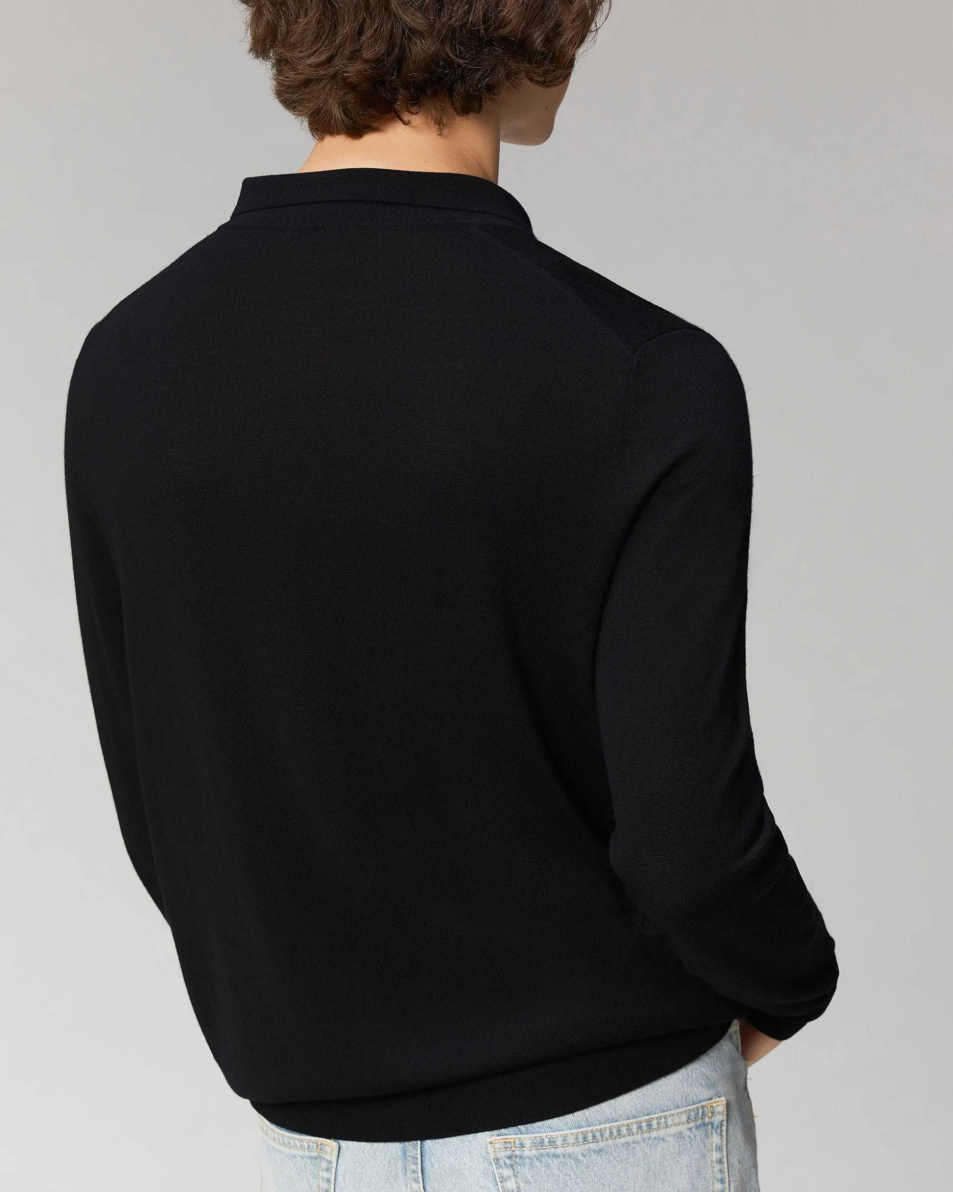 Pull Col Polo Basique