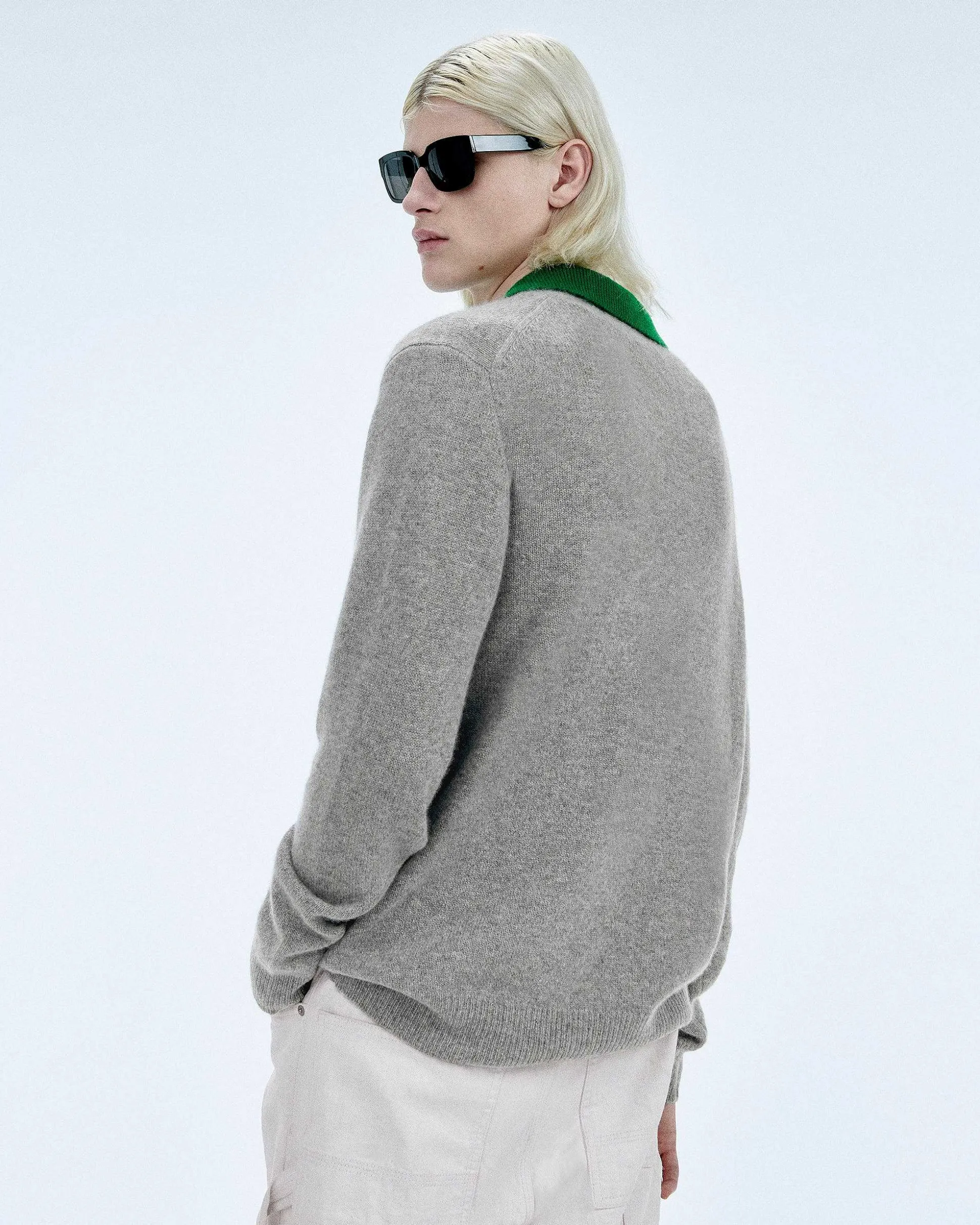 Pull Col Polo Contraste