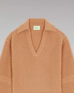 Pull Col Polo Torsades