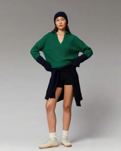 Pull Col Polo Torsades