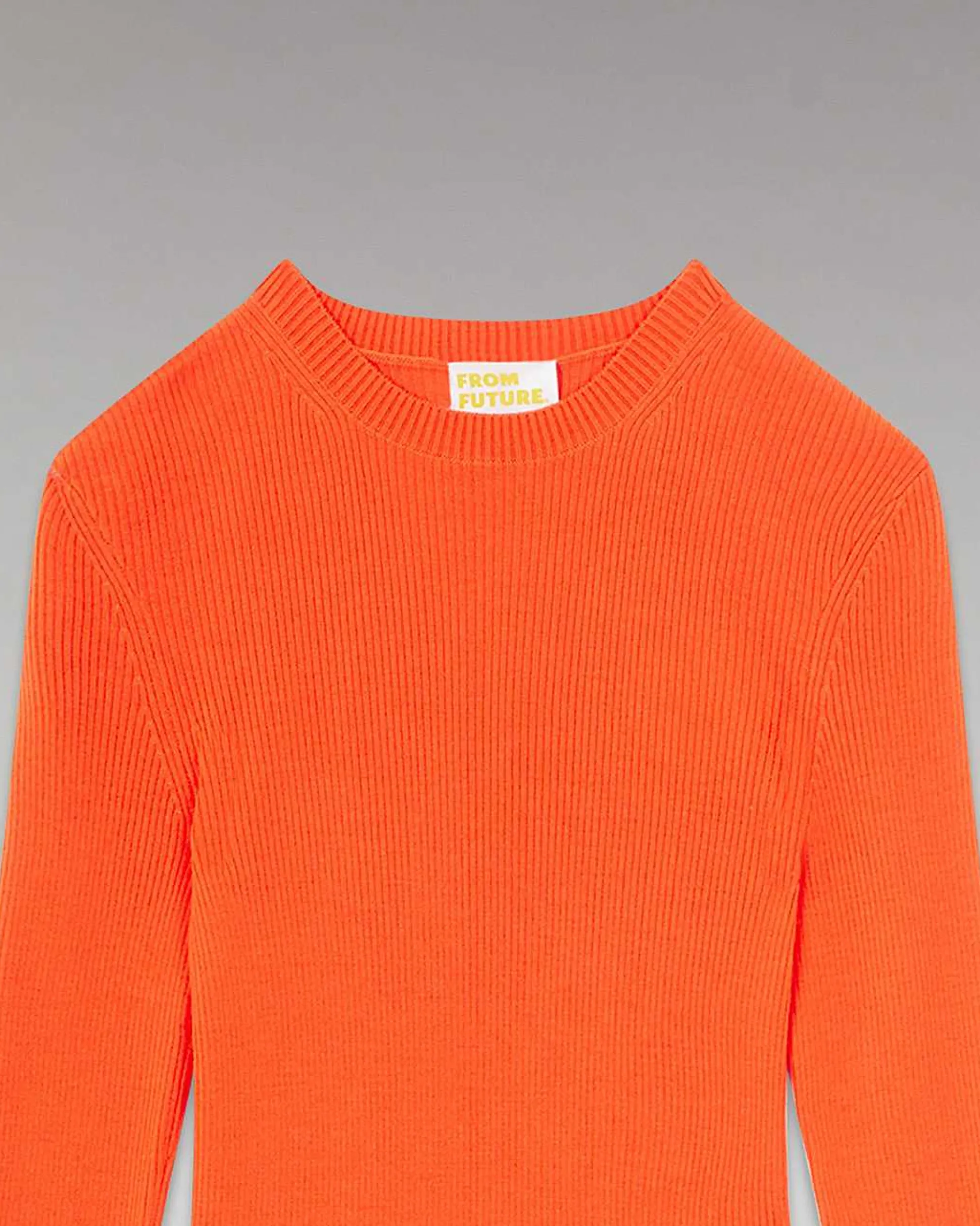 Pull Col Rond A Cotes