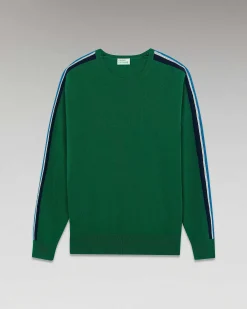 Pull Col Rond Bandes