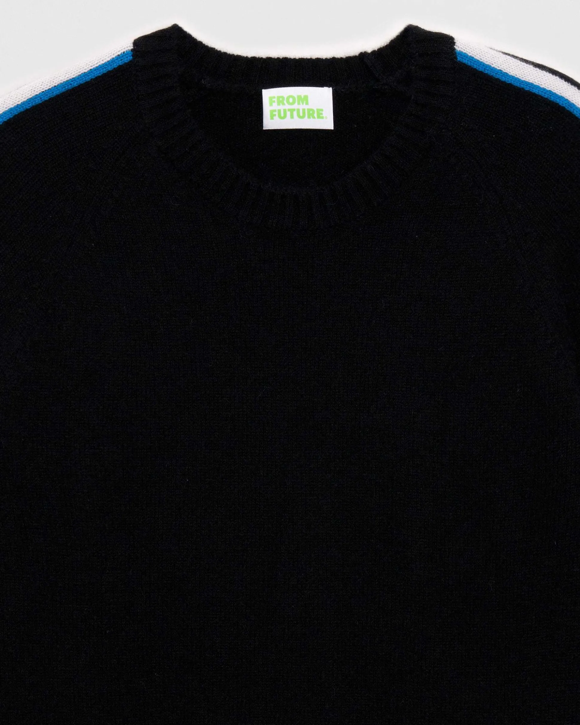 Pull Col Rond Bandes Future