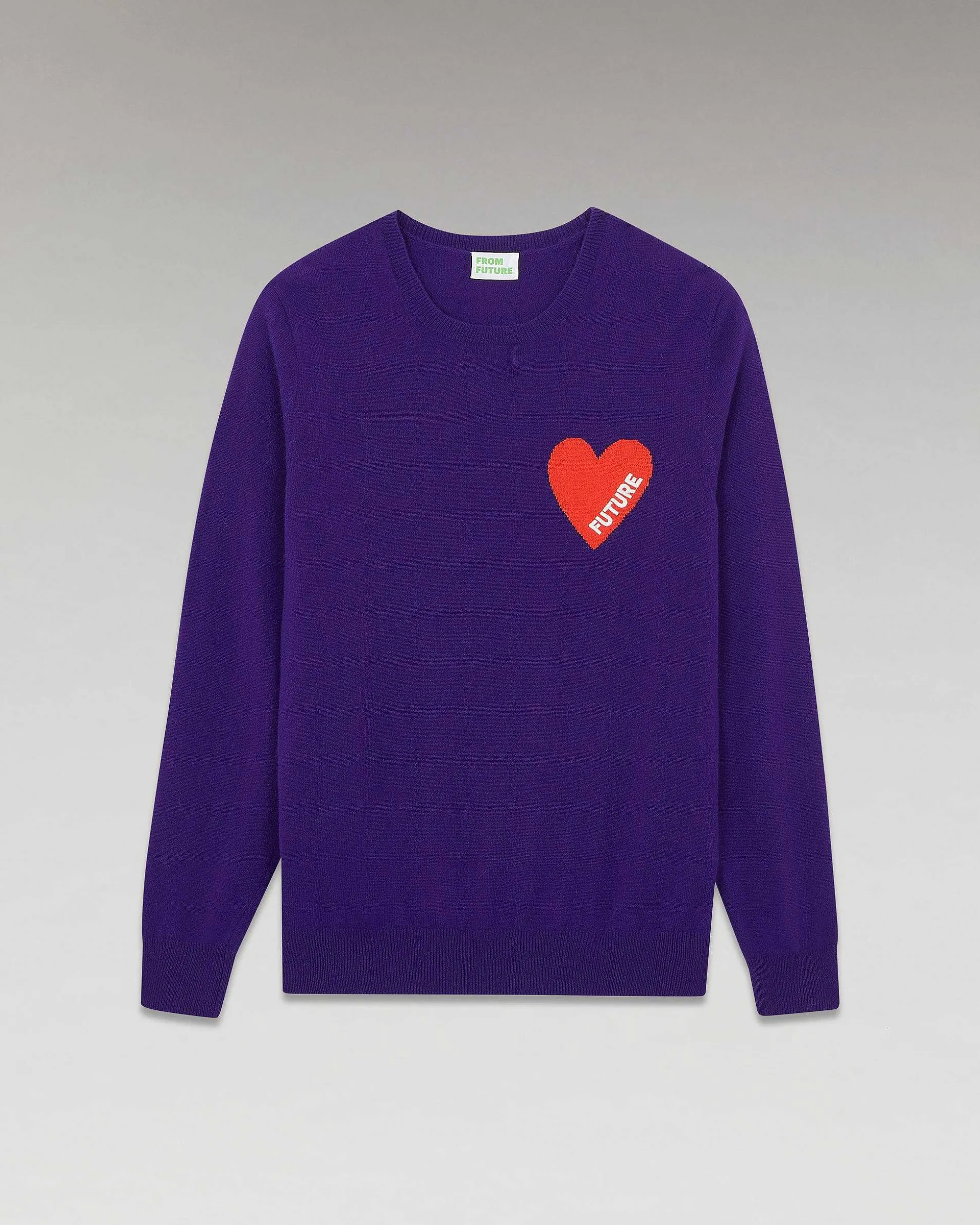 Pull Col Rond Coeur