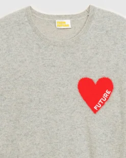 Pull Col Rond Coeur