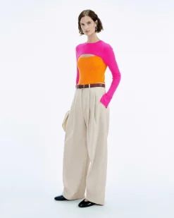 Pull Col Rond Cotele