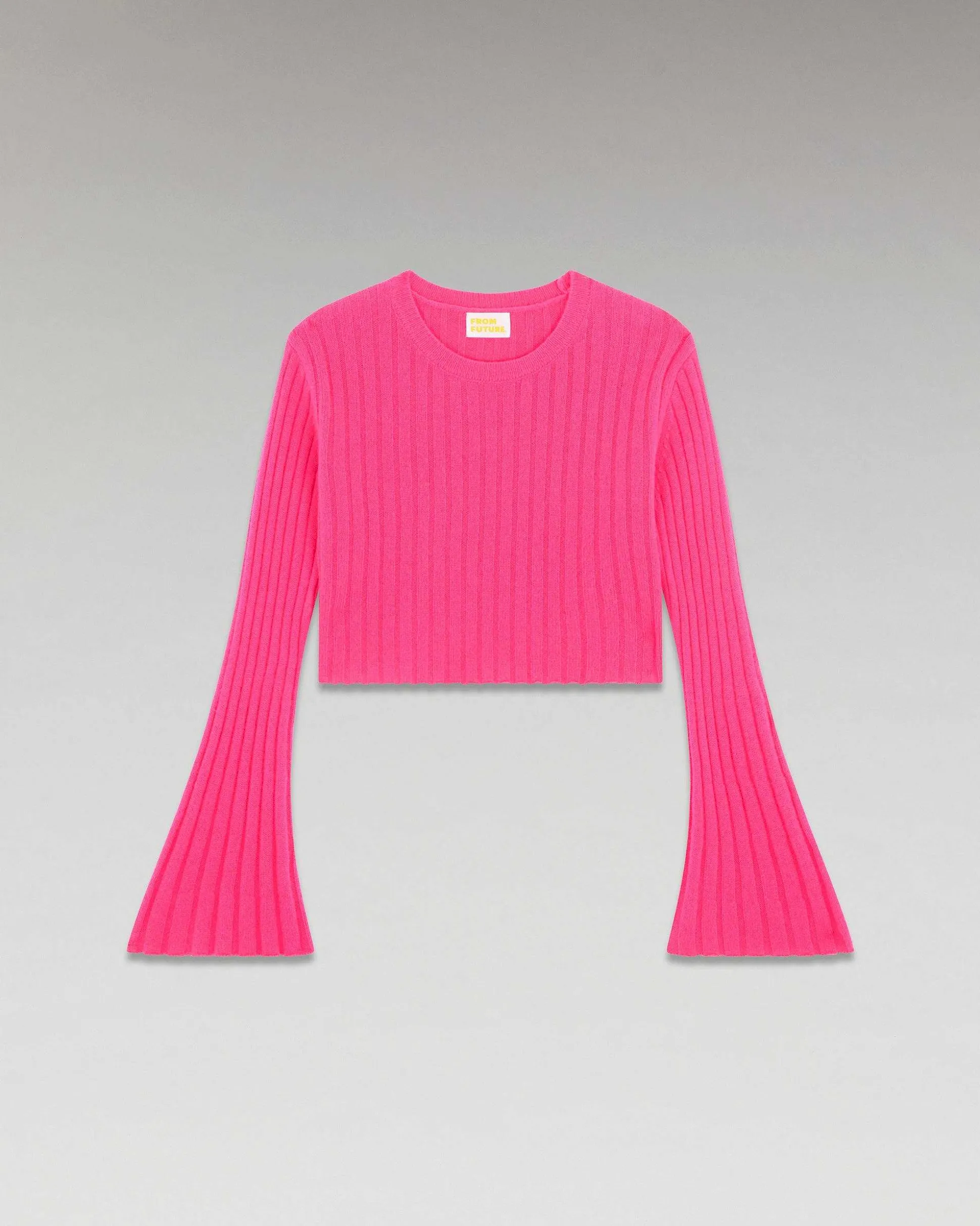 Pull Col Rond Court Manches Evasees